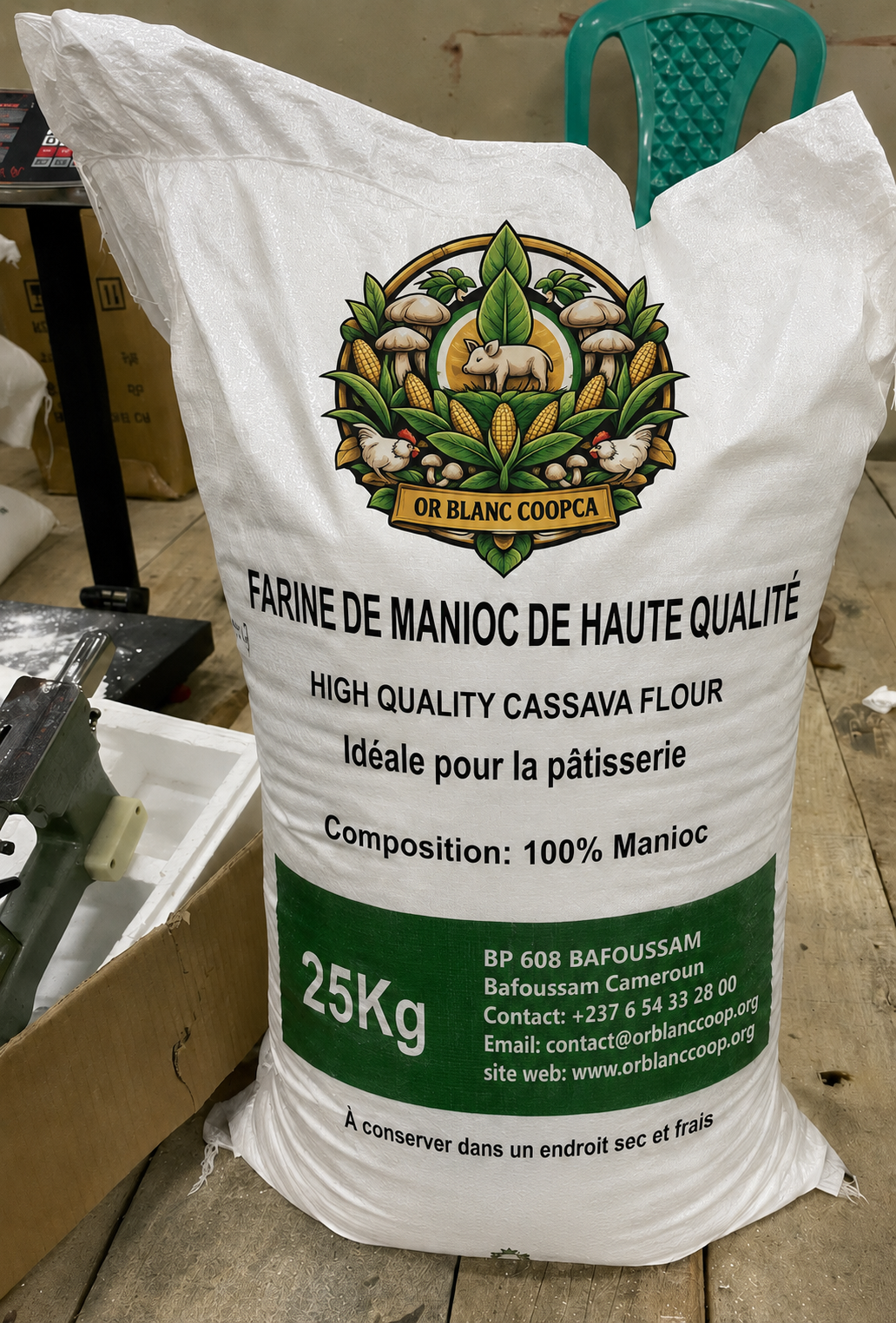 Farine de Manioc Blanche